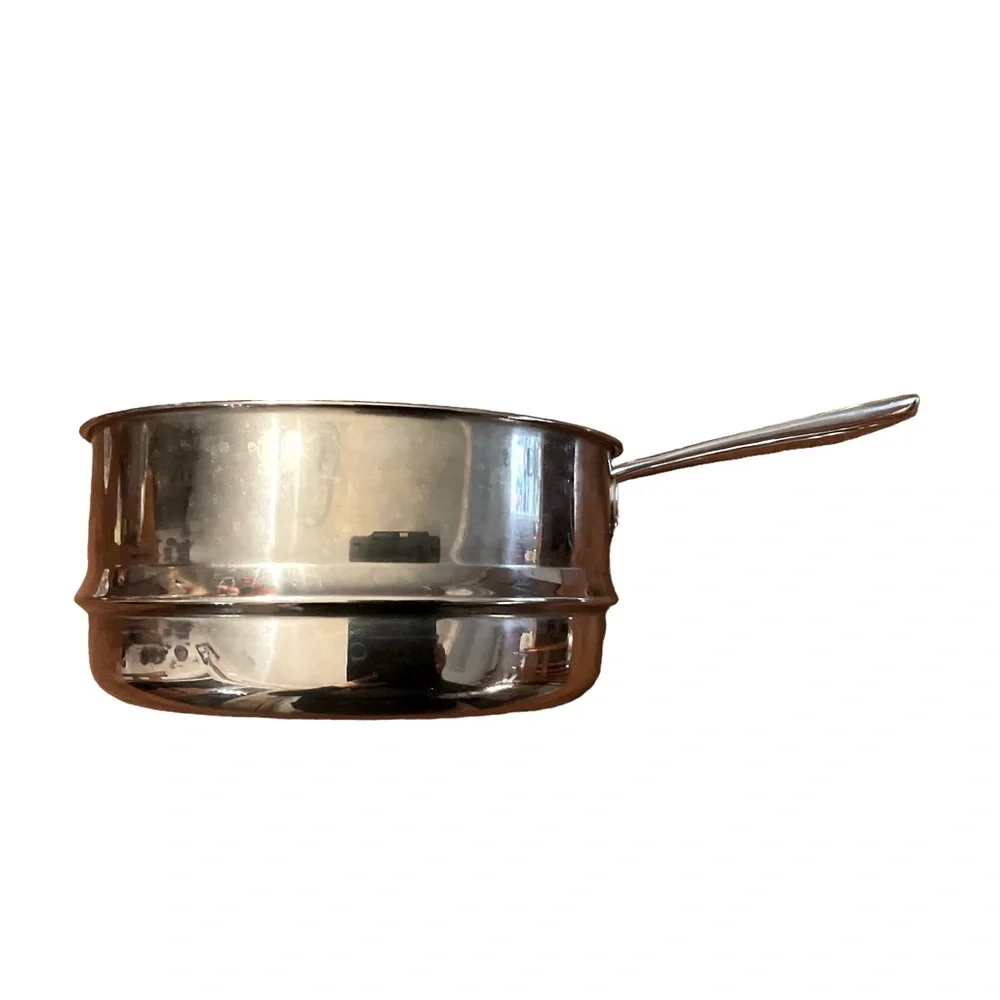 Emeril By All-Clad Fine Quality 3Qt Stainless Steel Steamer Insert For 7” Pot!